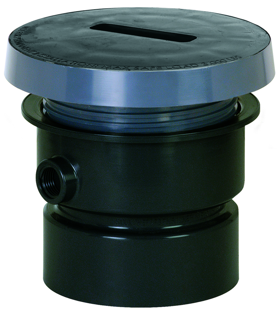 Poly Line Cleanout CLEANOUT FINISH LINE 4 ABS ROUGH-IN | SIOUX 834-4AF
