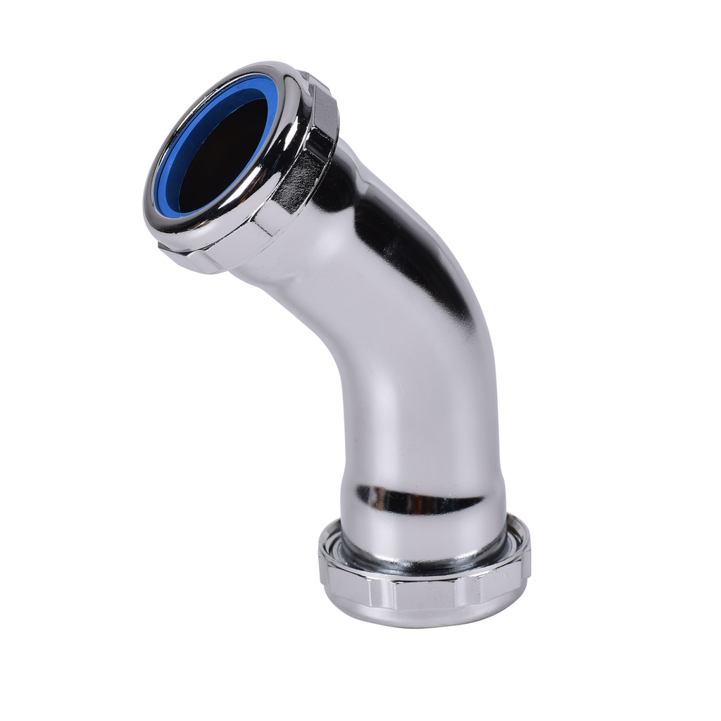 Dearborn® 1-1/4" 45 Degree Slip Joint Elbow, Chrome - 20 Ga. 8477_h.png