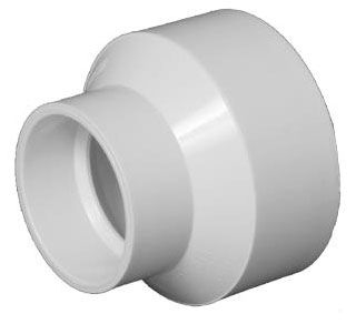 11124, Increaser Reducer Fitting | PVC-DWV-RED CPLG-6INX10IN