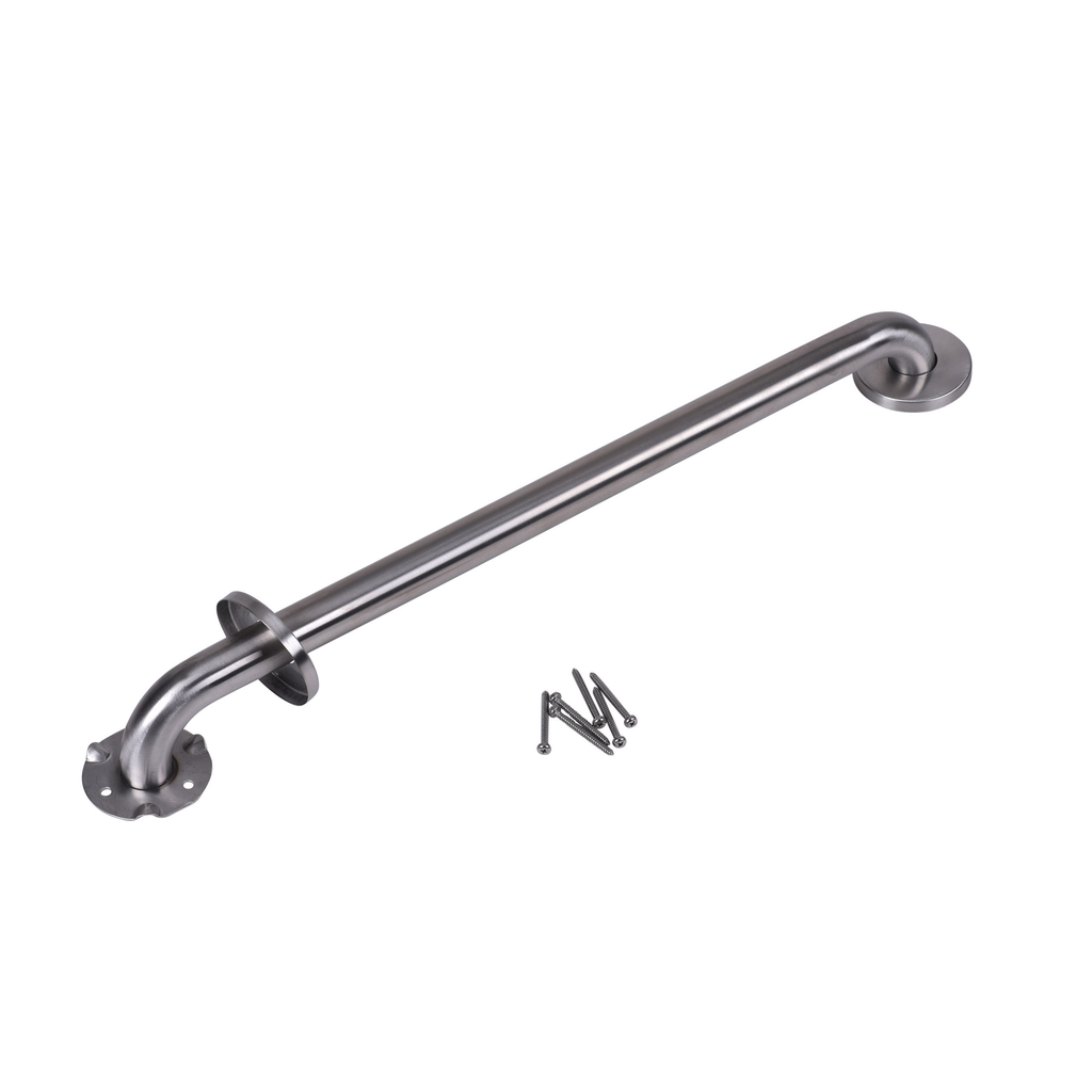 Dearborn® 1-1/4" x 18" Stainless Steel Grab Bar w/ Concealed Flange, Satin Finish DB8718_h.png
