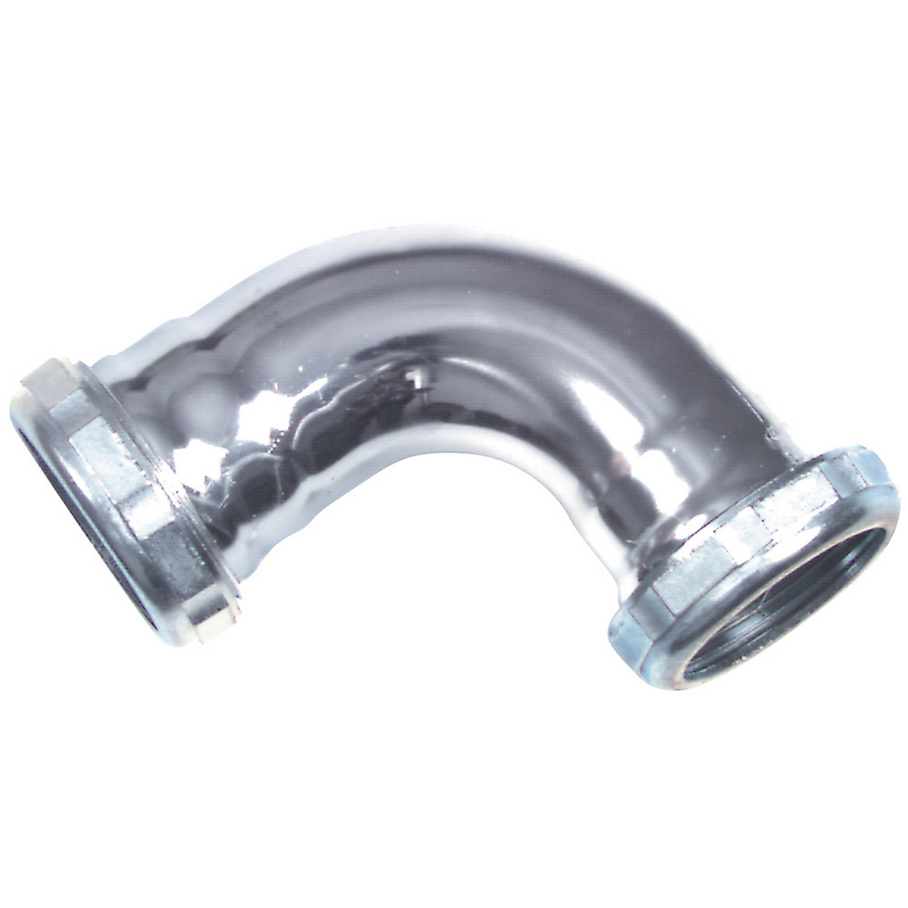 Dearborn® 1-1/2" 90 Degree Slip Joint Elbow, Chrome - 20 Ga. 8483.png